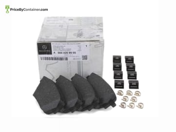 MERCEDES-BENZ 0004209905 — Mercedes-Benz Genuine BRAKE PAD REAR 0004209905