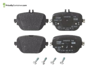 MERCEDES-BENZ 0004219801 — Mercedes-Benz Genuine Rear Brake Pad Set (Part Number: 0004219801): Position: The designation “Rear” indicates that…