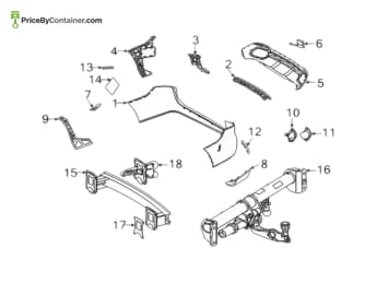 MERCEDES-BENZ 0004902500 — MERCEDES BENZ GENUINE TAILPIPE TRIM A0004902500