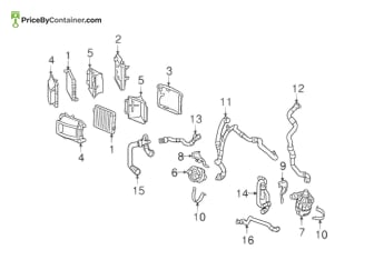 MERCEDES-BENZ 0005005500 — Mercedes-Benz Genuine COOLANT PUMP 0005005500