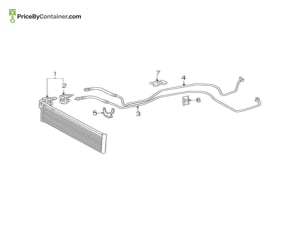 MERCEDES-BENZ 0005010965 — MERCEDES BENZ GENUINE OIL COOLER THERMOSTAT A0005010965