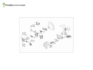 MERCEDES-BENZ 0005468340 — MERCEDES BENZ GENUINE RECEPTACLE A0005468340