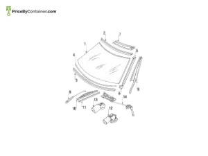 MERCEDES-BENZ 000670029309 — MERCEDES BENZ GENUINE REPAIR KIT WINDSHIELD A000670029309