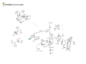 MERCEDES-BENZ 0007600461/7101 — Mercedes-Benz Genuine INTERIOR HANDLE ASSEMBLY 0007600461/7101