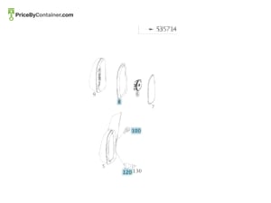 MERCEDES-BENZ 0008101319 — MERCEDES BENZ GENUINE MIRROR GLASS A0008101319