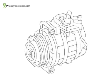 MERCEDES-BENZ 0008306000 — Mercedes-Benz Genuine REFRIGERANT COMPRESSOR 0008306000