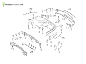 MERCEDES-BENZ 0008850111 — MERCEDES BENZ GENUINE PLATE A0008850111