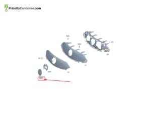 MERCEDES-BENZ 0008882500 — MERCEDES BENZ GENUINE BASE PLATE A0008882500
