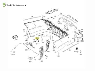MERCEDES-BENZ 0009050110 — Mercedes-Benz Genuine Original New Radar Sensor Blind Spot Assistant 0009050110 Replace : 0009062000 The Mercedes-Benz…