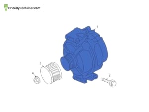 MERCEDES-BENZ 000906170580 — Mercedes-Benz Genuine ALTERNATOR 000906170580