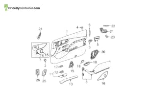 MERCEDES-BENZ 00090628088T92 — Mercedes-Benz Genuine DOOR LIGHT LHS 00090628088T92