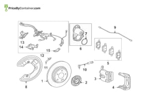 MERCEDES-BENZ 0009063109 — Mercedes-Benz Genuine ACTUATOR 0009063109