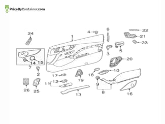 MERCEDES-BENZ 00090697045F24 — MERCEDES BENZ GENUINE INTERIOR LAMP A00090697045F24