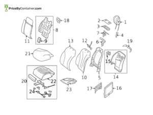 MERCEDES-BENZ 0009100705 — Mercedes-Benz Genuine LIGHT ADJUSTMENT,LEFT 0009100705