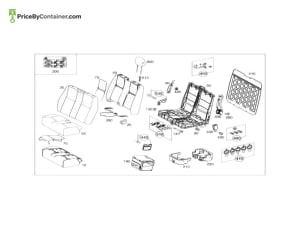 MERCEDES-BENZ 0009111400 — MERCEDES BENZ GENUINE HINGE A0009111400