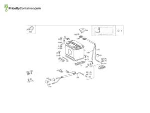 MERCEDES-BENZ 0009821908 — MERCEDES BENZ GENUINE STARTER BATTERY/0035413501 A0009821908