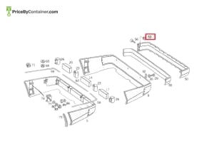 MERCEDES-BENZ 0009843125 — MERCEDES BENZ GENUINE NUT A0009843125