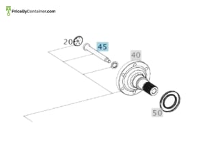 MERCEDES-BENZ 0009906125 — MERCEDES BENZ GENUINE SCREW PLUG A0009906125