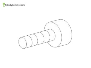 MERCEDES-BENZ 0009907225 — Mercedes-Benz Genuine CAP BOLT W. HEXAL SOCKET 0009907225