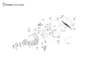 MERCEDES-BENZ 0009907382 — MERCEDES BENZ GENUINE DISK OIL SEAL A0009907382