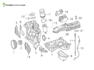MERCEDES-BENZ 0009908811 — MERCEDES BENZ GENUINE BOLT A0009908811