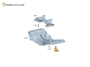 MERCEDES-BENZ 0009908911 — MERCEDES BENZ GENUINE BOLT A0009908911