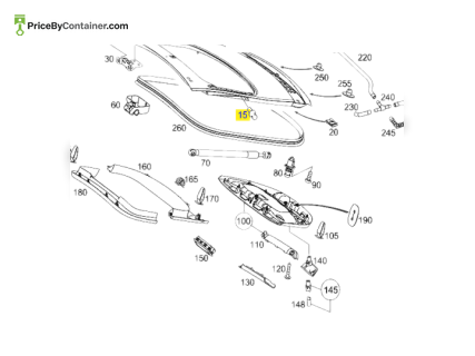 MERCEDES-BENZ 0009912015 — MERCEDES BENZ GENUINE NEW STURT BALL 0009912015