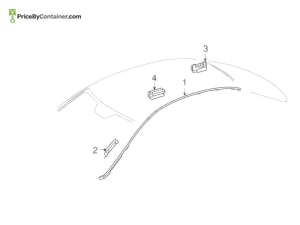 MERCEDES-BENZ 0009912470 — Mercedes-Benz Genuine CLIP 0009912470