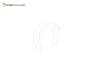 MERCEDES-BENZ 0009914700 — MERCEDES BENZ GENUINE MOUNTING CLIP A0009914700