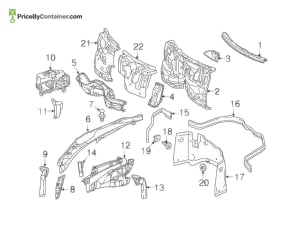 MERCEDES-BENZ 0009916498 — Mercedes-Benz Genuine COVER CLIP 0009916498