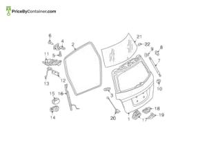 MERCEDES-BENZ 0009933460 — MERCEDES BENZ GENUINE BALL PIN A0009933460