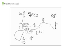 MERCEDES-BENZ 0009940402 — MERCEDES BENZ GENUINE CLAMP A0009940402