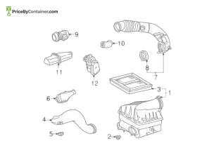 MERCEDES-BENZ 0009942848 — MERCEDES BENZ GENUINE SECURING A0009942848