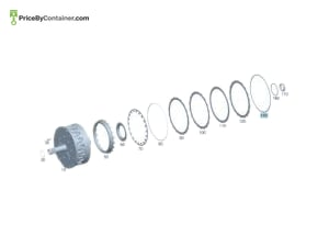 MERCEDES-BENZ 0009949240 — MERCEDES BENZ GENUINE SEAL RING A0009949240