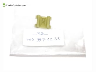 MERCEDES-BENZ 0009970233 — The Mercedes-Benz Genuine Body Molding Clip with part number 0009970233 is a meticulously engineered component designed…