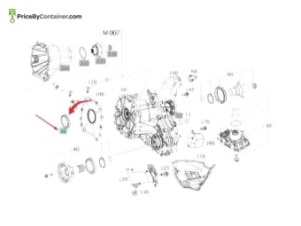MERCEDES-BENZ 0009978007 — Mercedes-Benz Genuine RADIAL SHAFT SEALING RING 0009978007