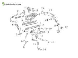 MERCEDES-BENZ 0009978303 — Mercedes-Benz Genuine ORING 0009978303