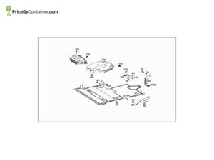 MERCEDES-BENZ 0009982342 — MERCEDES BENZ GENUINE ELASTOMER BEARING A0009982342