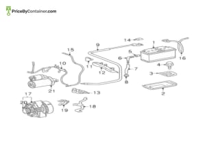 MERCEDES-BENZ 0015460143 — MERCEDES BENZ GENUINE CABLE STRAP A0015460143