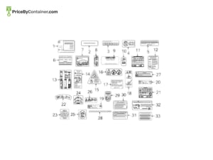 MERCEDES-BENZ 001817802226 — MERCEDES BENZ GENUINE INFORMATION LABEL A001817802226