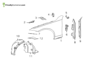 MERCEDES-BENZ 0019903811 — MERCEDES BENZ GENUINE COVER A0019903811