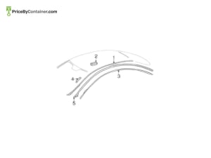 MERCEDES-BENZ 0019916470 — MERCEDES BENZ GENUINE MOULDING A0019916470