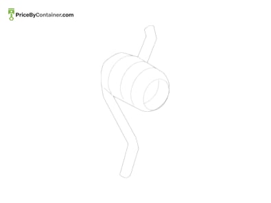 MERCEDES-BENZ 0019933820 — Mercedes-Benz Genuine TORSION SPRING 0019933820