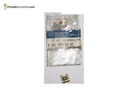 MERCEDES-BENZ 0019945445 — Mercedes-Benz Genuine Clip Nut / 0019945445 Synopsis : Within compatible vehicle models, the Mercedes-Benz Genuine Clip…