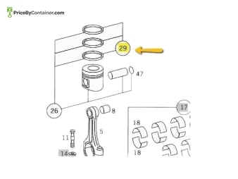 MERCEDES-BENZ 0020302724 — Mercedes-Benz Genuine Piston Ring / 0020302724 Function : The piston ring is an essential part of the engine’s internal…