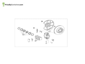 MERCEDES-BENZ 0025861243 — MERCEDES BENZ GENUINE REPAIR KIT A0025861243