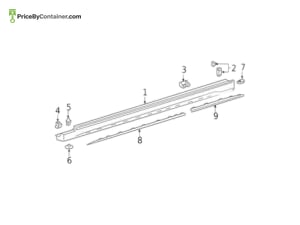 MERCEDES-BENZ 0029911471 — Mercedes-Benz Genuine MOUNTING CLIP 0029911471