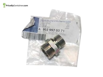 MERCEDES-BENZ 0029970371 — MERCEDES BENZ GENUINE NEW SCREW-IN FITTING 0029970371