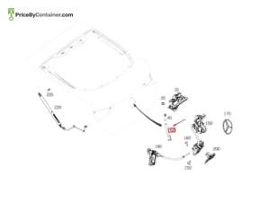 MERCEDES-BENZ 0029984301 — Mercedes-Benz Genuine FORMED GROMMET 0029984301