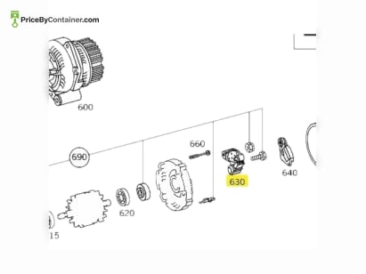 MERCEDES-BENZ 0031540306 — GENUINE MERCEDES BENZ REGULATOR SWITCH 0031540306
